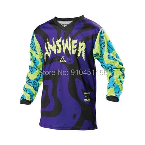 2021 mtb jersey dh mx motocross downhill jersey off road Mountain clycling Jersey