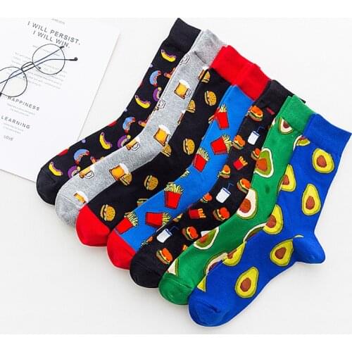 Cotton socks creative design lingerie miniso meias feminino unif hipster calcetas mujer ananas fall halloween kleding vrouwen