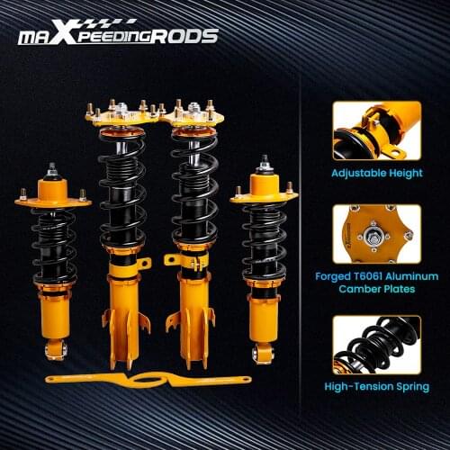 Racing Coilovers Suspension Kit For HONDA CRV 2007-2011 Coil Springs Struts Adjustable Ride height Shock Absorbers + Top Mounts