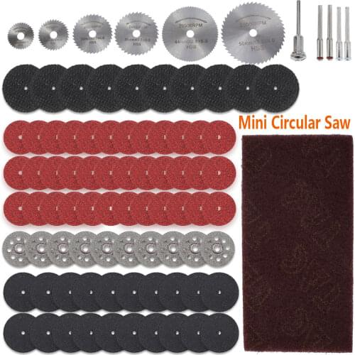 88pcs Circular Saw Blades Diamond Cutting Discs Metal Saw Blade Wood Cutting Disc Diamond Metal Dremel Drill Rotary Cutting Tool