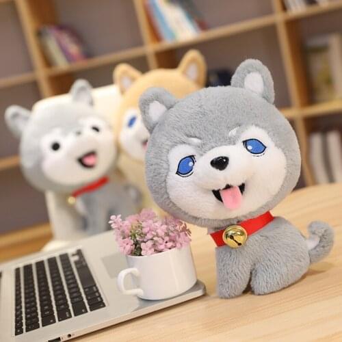 25/35cm cute husky dog plush toy wolf soft stuffed animal cute plush kawaii children doll fluffy high quality birthday gift kids