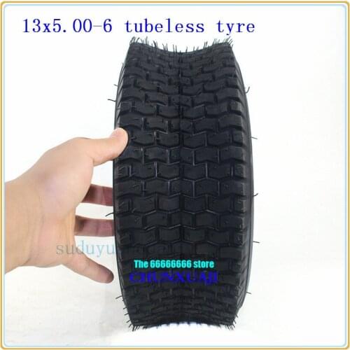 Modification 168 kart car ATV beach car wheel tires 13X5.00-6 inch Road tire Turf Trac Lawn Mower tire