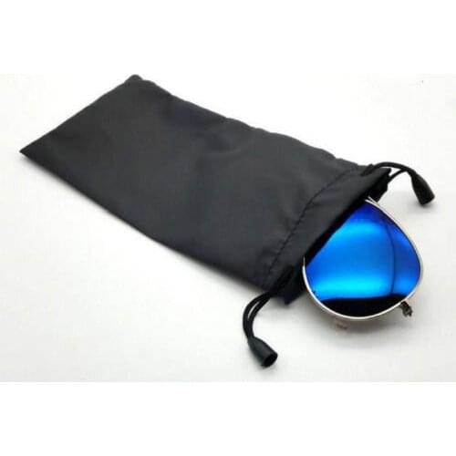 1/5 Pcs Soft Cloth Sunglasses Bag Black Microfiber Dust Storage Pouch Glasses Carry Bag Portable Eyewear Case Wholesale Price