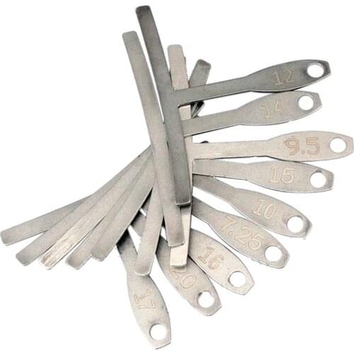 A Set 9 Pcs Shaped Guitar Bass Ukulele Fingerboard fret wire Setup Curved Gauge Radian Ruler Measuring Caliper Ruler Gauge parts