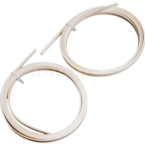 New 2pcs Guitar ABS Bindings Ivory Guitar Binding 1650 x 10 x 2mm High Quality