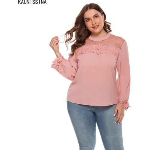 Plus Size Tops tshirt Summer Women Casual Round Neck Ladies Tee Shirts Long Sleeve Large Size Female Top4XL