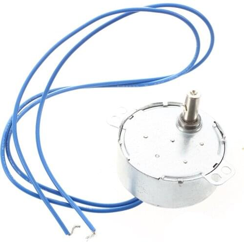 Silver Tone TYC50 AC100-127V 10RPM Speed 50/60HZ 4W Synchronous Motor