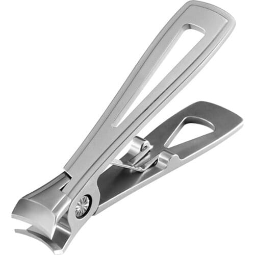 14mm Premium Stainless Steel Nail Clippers For Thick Nails Shave and Curve Blades Wide Jaw Heavy duty Anti-Slip Toe Nail Clipper