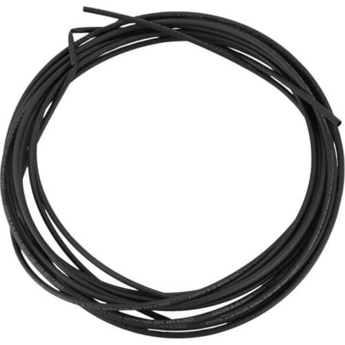 2.5Mm Black Polyolefin Insulation Heat Shrink Tubing 6M 19.7Ft