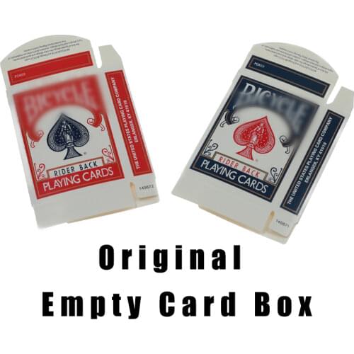 20pcs/50pcs Original Quality Playing Card Box Rider 808 Red/Blue Design Poker Magic Tricks Props Card Magic Accessories Magician