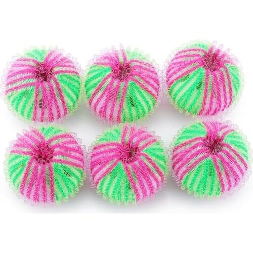 6pcs / pack Removing Magic Decontamination Cleaning Laundry Balls Clothes Winding Washing Balls