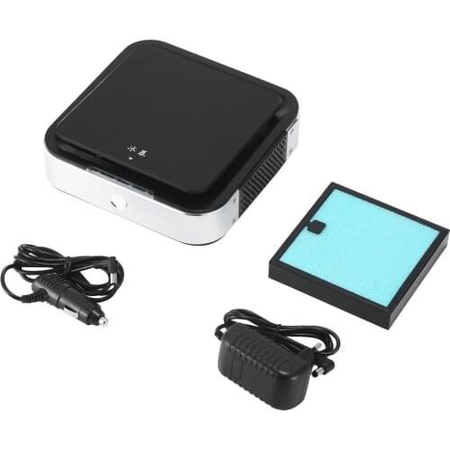 LESHP Anion Air Purifier Electrostatic Adsorption Dust Removal Intelligent Stepless Speed Control for Car Home Office