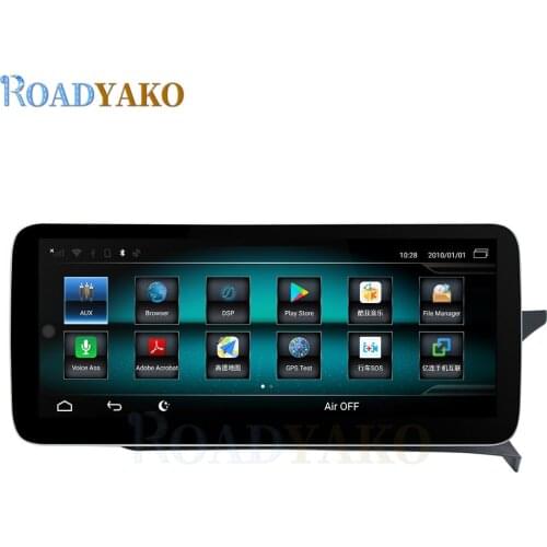 Android 12.3Inch Car Media Player For Mercedes Benz C W204 2011 2012 2013 2014 Original with AUX RHD Radio Stereo GPS Navigation