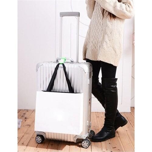 Luggage Suitcase Bags Hang Buckle Portable Travel Hanging Belt Anti-lost Clip Add-a-Bag Strap