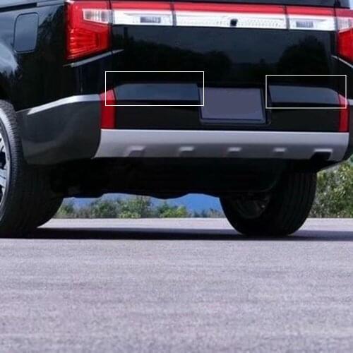 For Mitsubishi Delica 2020 2021 Chrome Rear Trunk Lid Cover Trim Car Accessories Tailgate Boot Protection Strip