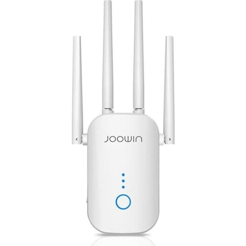 1200Mbps Dual Band Wireless WiFi Repeater, Powerful WiFi Router, WiFi Extender, 4 3Dbi Antenna, Long Range WLAN WiFi Amplifier