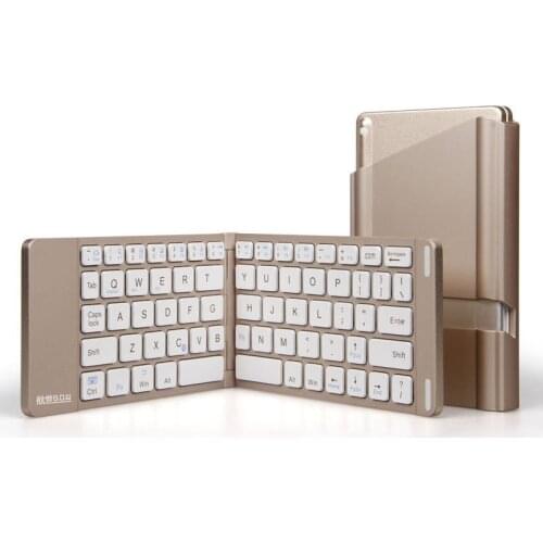 HB022A Upgraded Portable Aluminum Wireless Bluetooth Keyboard for iPad/iPhone Bluetooth keyboard for mobile phone