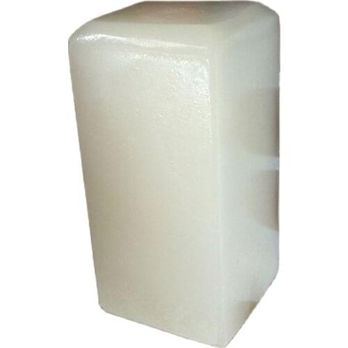 Chinese Hand-carved Natural white jade Seal