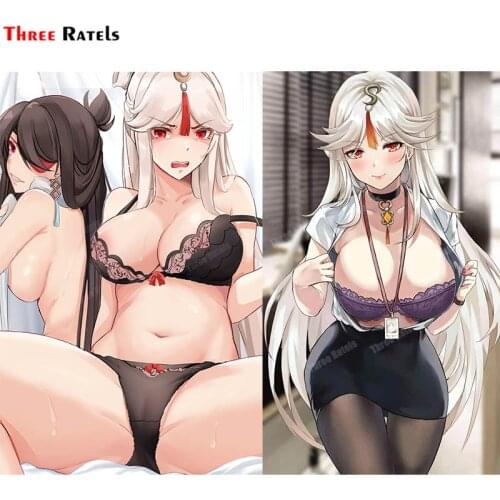 Three Ratels A351 Ningguang Genshi Iimpact Decal For Refrigerator &Auto Car Accessories Vinyl Anti Scratch Film Decortion