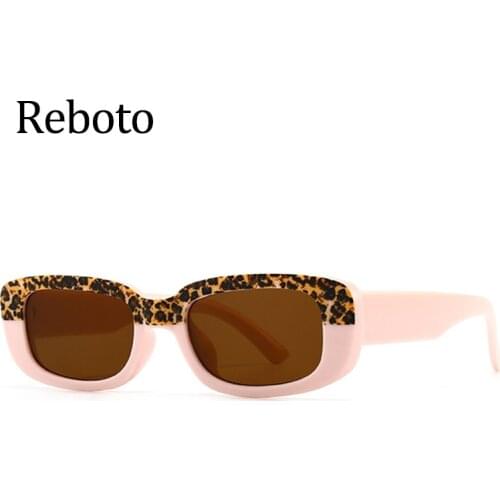 Vintage Square Pink Sunglasses Women Luxury Brand Small Rectangle Travel Sun Glasses Female Latest Personality Classic Retro UV