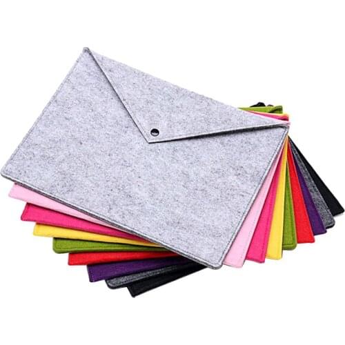 File Folders Felt Envelope A4 File Pocket Document Bag Holder Organizer School Office Supply