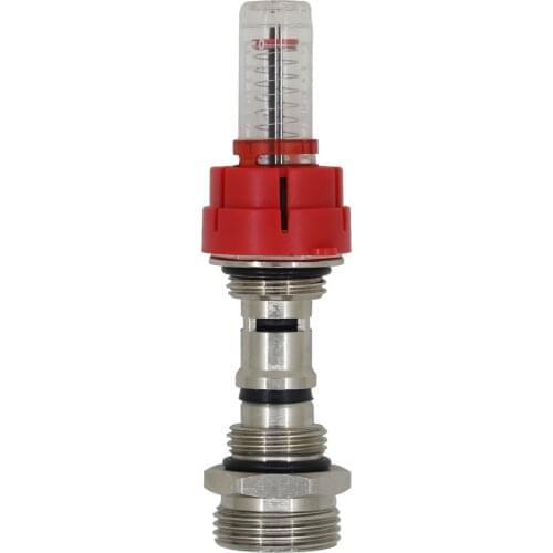 1/2" BSP Parallel Thread Underfloor Heating Manifold Flow Meter / Regulator Replacement