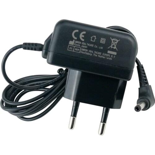 DC 6V Power Supply Adapter Charger 500mA for Omron HEM-7121 HEM-7120 JPN500 JPN600 JPN700 HEM-8712 HEM-6161 HEM-6221 U10 U31 U11