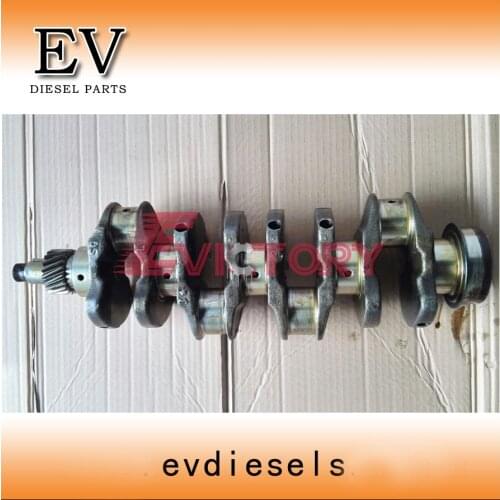 Orignal steel standard S4Q S4Q-1 crankshaft for Mitsubishi forklift oe kobelco excavator