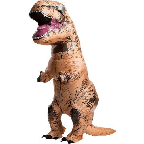 T-Rex Inflatable Costume Christmas Costumes Dinosaur Trex Clothes Funny Costume Masquerade Dresses Adult