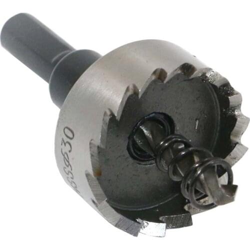 High Quality HSS High Speed Steel Hole Opener Drill Bit Used For Aluminum Iron Stainless Steel Sheet Wood With Center Drill
