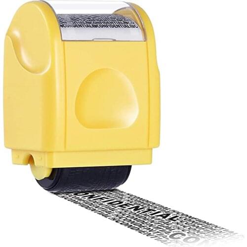 Protection Seal Identity Theft Protection Roller Stamp For Confidential Security Stamps, Anti-Theft And Privacy Security