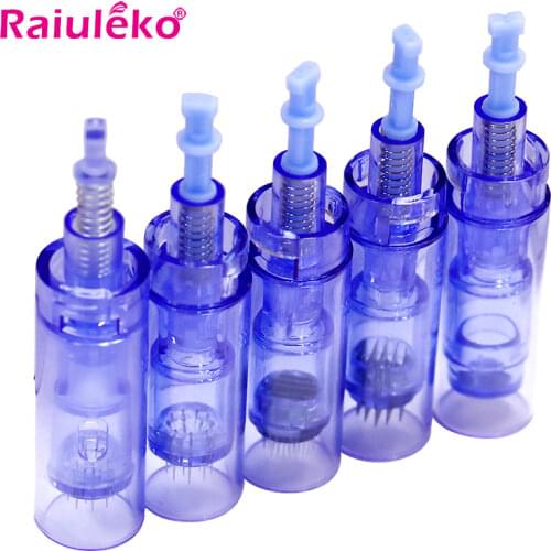 10/50Pcs Electric Dermapen Needle Bayonet Microneedling 9/12/36/42 Pin/Nano Cartridges For Dr.pen Ultima MYM A6 Micro Needles
