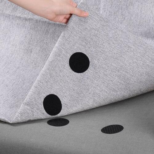 5PC Creative Seamless Double-sided Fixed Velcro Adhesive For Sofa Bed Sheet Table Cloth Rug Anti-slip Floor Decoration Household