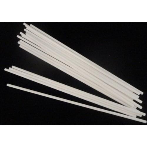 6.875"*0.125 O.D. LONG HIGH PURITY SINGLE BORE ALUMINA CERAMIC TUBE REFRACTORY