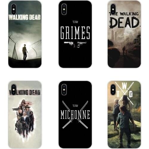 The walking dead Accessories Phone Shell Covers For Samsung Galaxy S2 S3 S4 S5 Mini S6 S7 Edge S8 S9 S10E Lite Plus