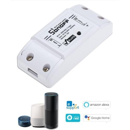 SONOFF Basic Wifi Switch for Alexa Google Home Timer 10A/2200W Wireless Remote Switch Smart Automation Module