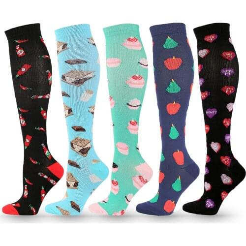 Men Women Compression Stockings Nurse Prevention Varicose Veins Medical Fit For Calf Pain Edema Pressure Bike Socks Dropshipping