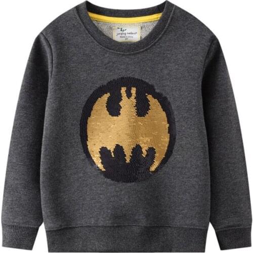 Funnygame Kids clothes spring long sleeve t shirt for boys cartoon car jacket baby O-neck cotton sweatshirt children Tops