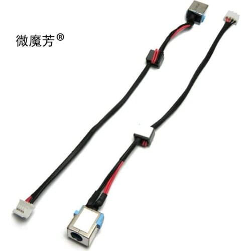 DC Jack Power Cable for Packard Bell TE11BZ TE11-BZ TE11HC TE11-HC Wire Socket