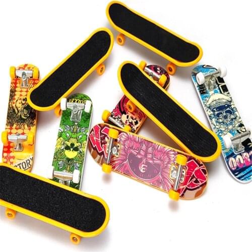 Mini Fingerboard Unique Matte Surface Finger Skateboard Creative Fingertip Movement Party Favors Novelty Fidget Toys