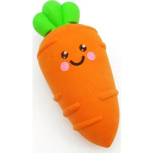 Novelty Large Carrot Eraser Rubber Eraser Primary Student Prizes Promotional Gift Stationery office School Supplies