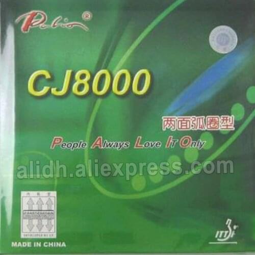 Original palio CJ8000 both side loop with internal energy table tennis rubber for table tennis rackets racquet sports ping pong