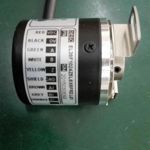 Hollow shaft rotary encoder EL38F1024Z5L8X6PR3.L01 1024 line optical linear encoder rotational