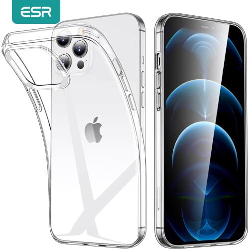 ESR for iPhone SE 2020 Case TPU Clear Cover Transparent Case for iPhone 12 Pro Max 11 Pro X XR XS Max 8 7 Plus 6s Case Funda New