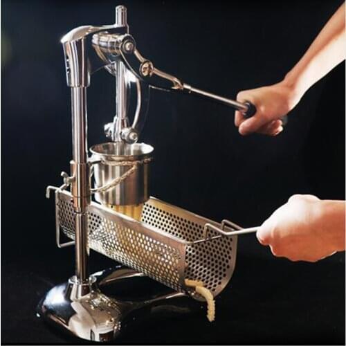 Manual Potato Chips Squeezer Aluminum Alloy French Fries Maker Long Potato Cutting Machine Dough Squeezer Food Processors