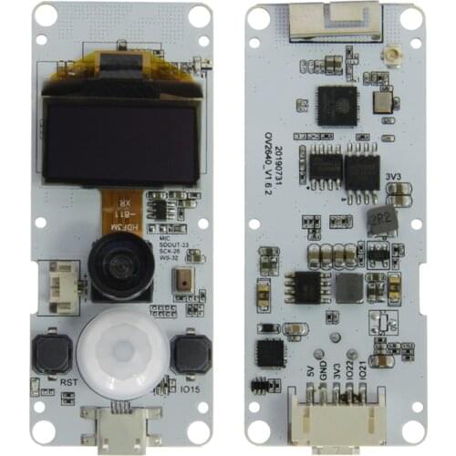 TTGO ESP32-WROVER-B OV2640 Camera Module T-Camera ESP32 WROVER & PSRAM Camera Module 0.96 OLED for Arduino