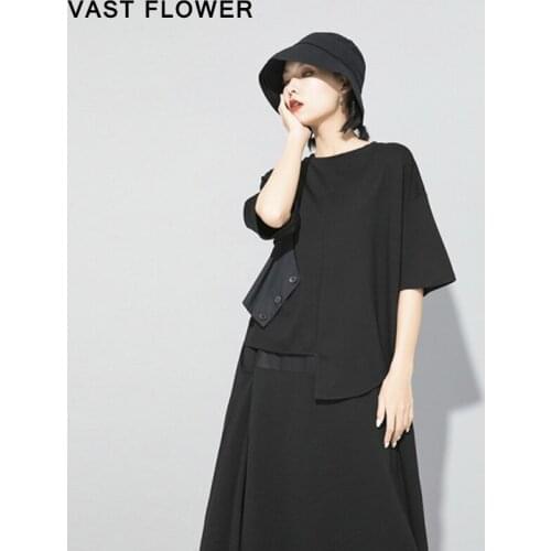 VAST FLOWER Women's Short T-shirts