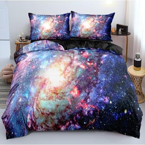 Gorgeous Starry Bed Linens Duvet Cover Sets Bedding Set Quilt/Comforter case Pillow Covers King Queen Full Twin Home Textiles