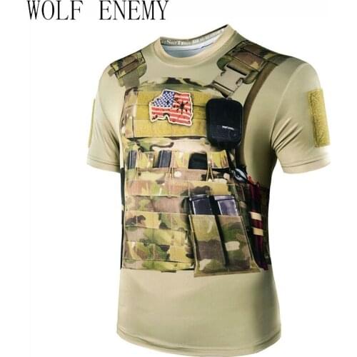 WOLF ENEMY Sports T-shirts