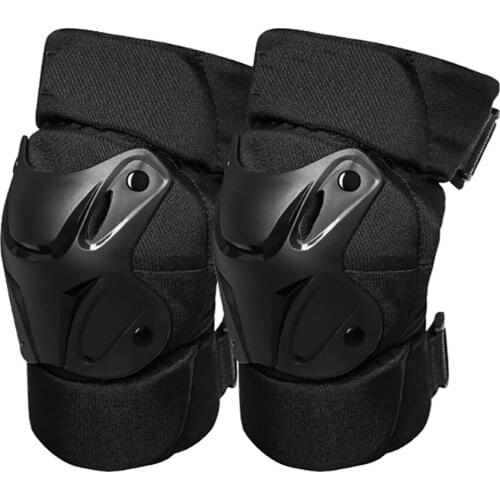 1 Pair Sports Knee Sleeve Wrap Bat Shape Adjustable PP Shell EVA Foam Leg Warmer Belt Protector Skiing Knee Pads